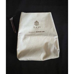 Davi Dust Bag Storage Cover Pouch Drawstring Ivory 8" X 5.5"